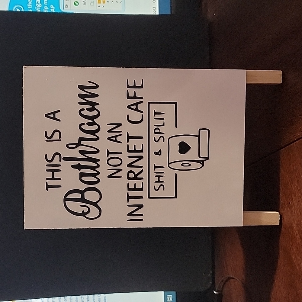 Bathroom Sign